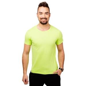 Glano Pánské triko - jasně zelené Velikost: M, Zelená