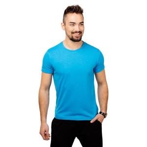 Glano Pánské triko - modré Velikost: L, Modrá