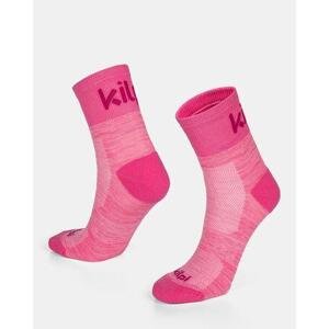 Kilpi Unisex běžecké ponožky SPEED-U Světle růžová Velikost: 39, LPN