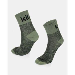 Kilpi Unisex běžecké ponožky SPEED-U Tmavě zelená Velikost: 43, DGN