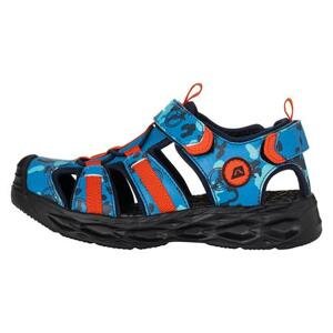 ALPINE PRO Dětské sandály s reflexními prvky AVANO brilliant blue 28