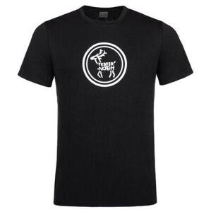 Kilpi Pánské tričko s krátkým rukávem BRANDYS-M Černá Velikost: 3XL, BLK, XXXL