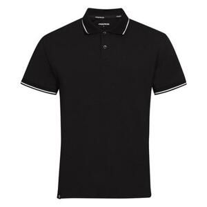 PROGRESS ORIGINAL POLO BAMBUS pánská polokošile XXXL černá