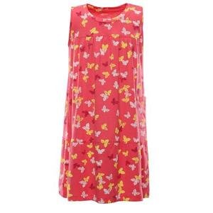 ALPINE PRO Dětské šaty DARESO rouge red varianta pa 140-146, 140/146