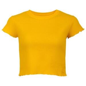 NAX Dámské triko REISA spectra yellow L, Žlutá