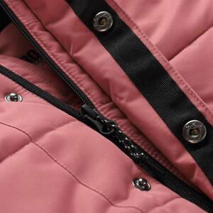 ALPINE PRO Dětská bunda s membránou ptx EGYPO dusty rose 152-158