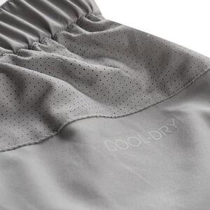 Alpine Pro kalhoty pánské krátké SPORT rychleschnoucí šedé S