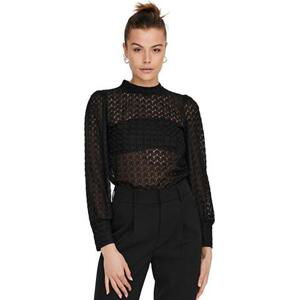 Jacqueline de Yong Dámská halenka JDYAVERY Regular Fit 15268408 Black L