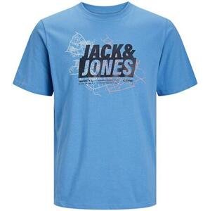 Jack&Jones Pánské triko JCOMAP Regular Fit 12252376 Pacific Coast S