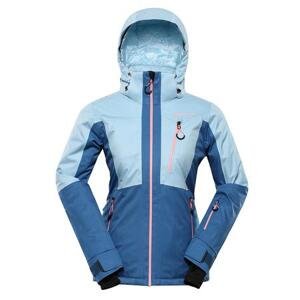 ALPINE PRO Dámská lyžařská bunda s membránou ptx REAMA aquamarine XL, Modrá