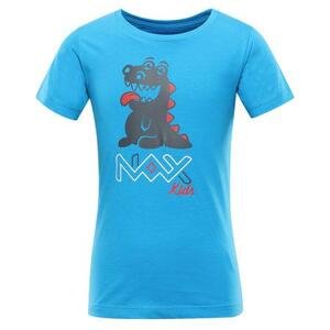 NAX Dětské bavlněné triko LIEVRO blue jewel varianta pb 128-134, 128/134