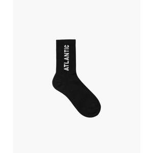 Atlantic Pánské ponožky standardní délky - černé Velikost: 43-46, Černá