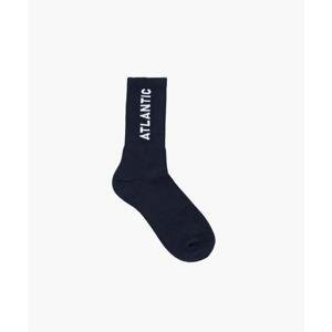 Atlantic Pánské ponožky standardní délky - námořnická modrá Velikost: 43-46, námořní