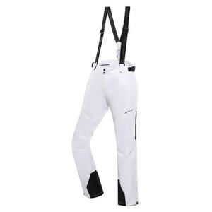 ALPINE PRO Dámské lyžařské kalhoty s membránou ptx OSAGA white S, Bílá