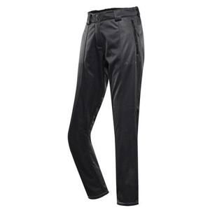 ALPINE PRO Dámské lyžařské softshellové kalhoty UFEDA black varianta pa L, Černá