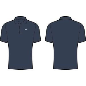 NAX Pánské triko NOLEN mood indigo varianta pa M, Modrá
