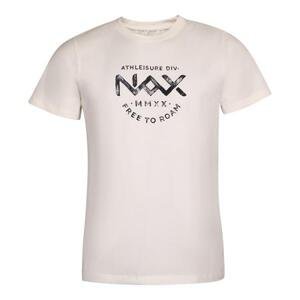 NAX Pánské triko VOBEW creme varianta pb XS, Béžová