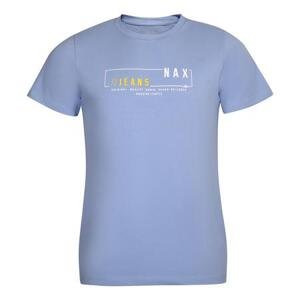 NAX Pánské triko VOBEW silver lake blue varianta pg S, Fialová