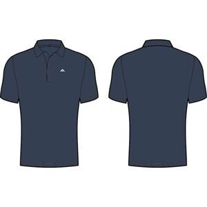 NAX Pánské triko NOLEN mood indigo varianta pa L, Modrá