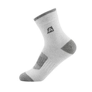 ALPINE PRO Dětské ponožky coolmax 3RAPID 2 white S, Bílá