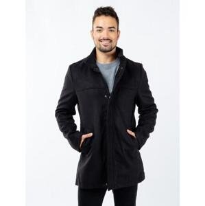 Glano Pánský kabát - černý Velikost: XL, Černá