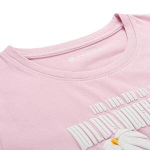 ALPINE PRO Dámské bavlnené triko NORDA roseate spoonbill varianta pc XXL, Růžová