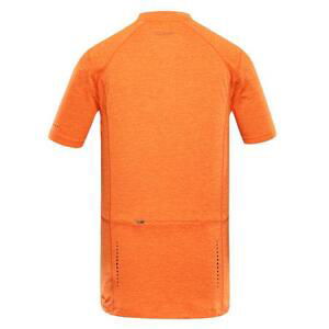 Alpine Pro triko pánské krátké GERET rychleschnoucí oranžové S, Oranžová