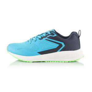 ALPINE PRO Sportovní běžecká obuv s antibakteriální stélkou NAREME neon atomic blue 44, Modrá