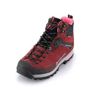 ALPINE PRO Outdoorová obuv s membránou ptx NEVISE pomegranate 39, Červená