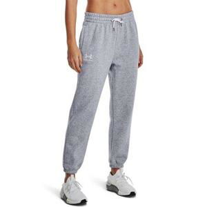 Under Armour Dámské fleecové tepláky Essential Fleece Joggers mod gray light heather L