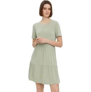 Vero Moda Dámské šaty VMFILLI Regular Fit 10248703 Desert Sage XS