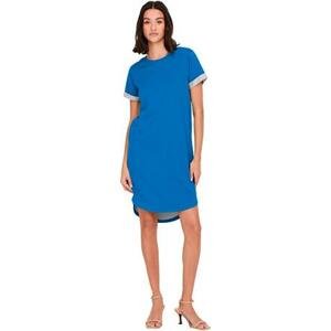 Jacqueline de Yong Dámské šaty JDYIVY Regular Fit 15174793 Directoire Blue L