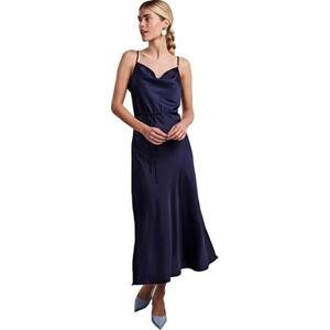 Y.A.S Dámské šaty YASTHEA Standard Fit 26028891 Evening Blue XL