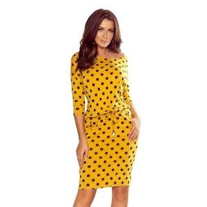 Numoco Sportovní šaty - žluté Velikost: XL, Žlutá