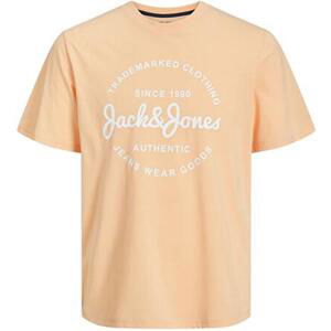 Jack&Jones Pánské triko JJFOREST Standard Fit 12247972 Apricot Ice XXL