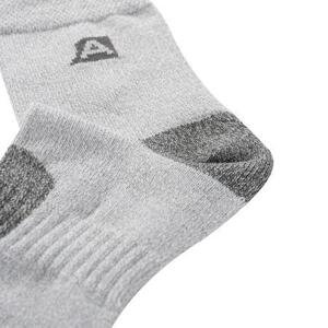 ALPINE PRO Dětské ponožky coolmax 3RAPID 2 white L, Bílá