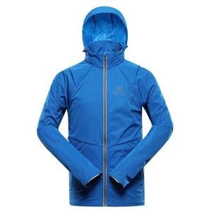 Alpine Pro bunda pánská SPERT softshellová modrá imperial M