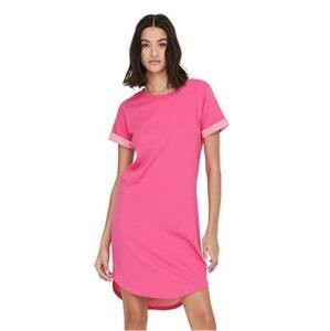 Jacqueline de Yong Dámské šaty JDYIVY Regular Fit 15174793 Shocking Pink S