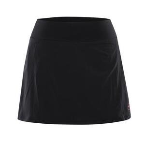 ALPINE PRO Dámská sportovní sukně s cool-dry SQERA black M, Černá