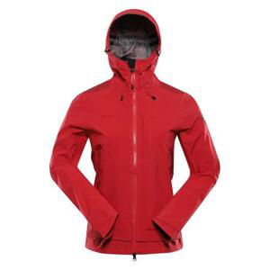 ALPINE PRO Dámská outdoorová bunda s membránou ptx GORA chilli M, Červená