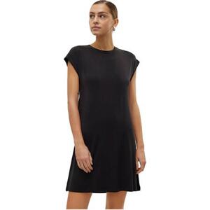 Vero Moda Dámské šaty VMAVA Loose Fit 10304703 Black L