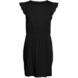 Vero Moda Dámské šaty VMEMILY Regular Fit 10305216 Black XXL