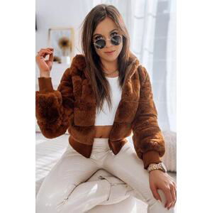 Dstreet Dámská bunda FERNANDA camel TY2285z XXL, Velbloud