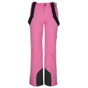 Kilpi Dámské lyžařské kalhoty ELARE-W růžové Velikost: 40 Short, PNK