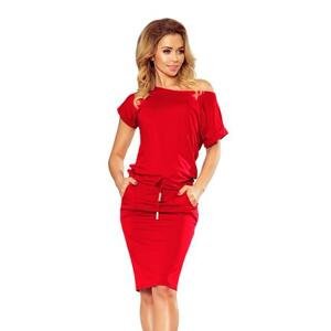 Numoco Sportovní šaty - červené Velikost: XS, Červená