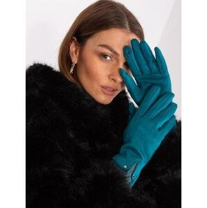 Fashionhunters Dámské námořní dotykové rukavice Velikost: L/XL