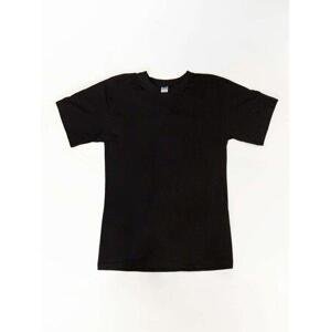 Fashionhunters Neil černé pánské tričko velikost: M