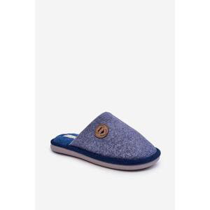 Kesi Pánské klasické pantofle modré Makis 41, Modrá