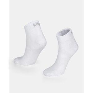 Kilpi Unisex běžecké ponožky MINIMIS-U Bílá Velikost: 35, WHT