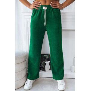 Dstreet SHERRY dámské kalhoty zelené UY1769 XL, Zelená